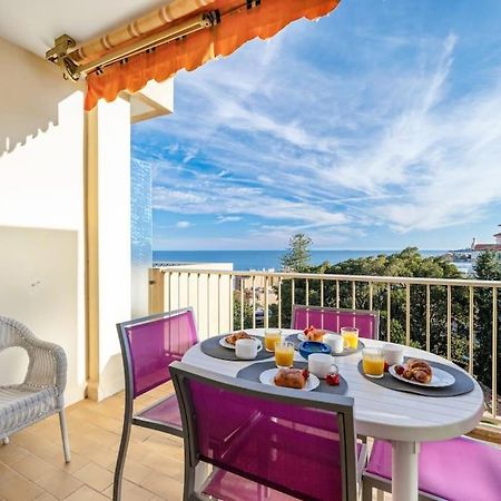 Le Fontana Rosa - Vue Mer - Terrasse - Parking Inclus 芒通 外观 照片