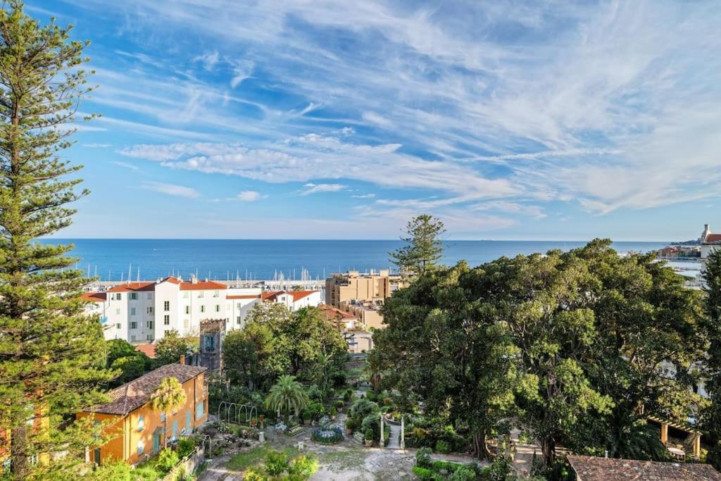 Le Fontana Rosa - Vue Mer - Terrasse - Parking Inclus 芒通 外观 照片